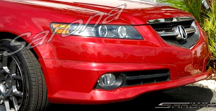 Custom Acura TL  Sedan Front Lip/Splitter (2004 - 2006) - $590.00 (Part #AC-025-FA)